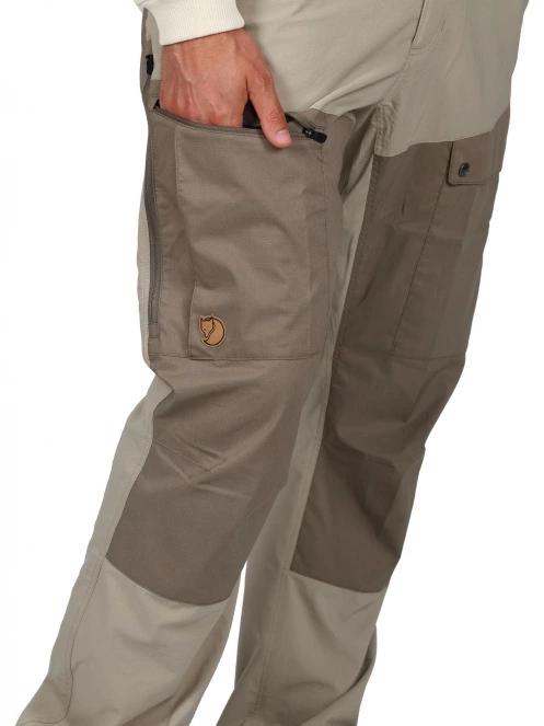 Fjallraven Abisko Midsummer Trs M Reg férfi túranadrág barna színben 6