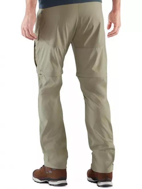 Fjallraven Abisko Midsummer Zip Off Trouser férfi túranadrág homok színben 4
