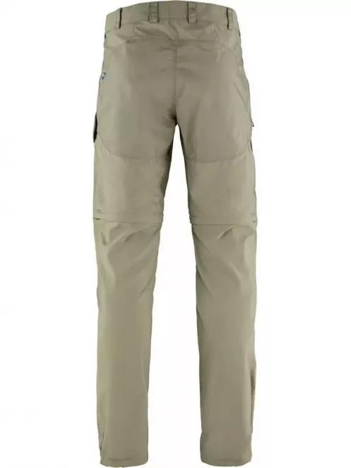 Fjallraven Abisko Midsummer Zip Off Trouser férfi túranadrág homok színben 7