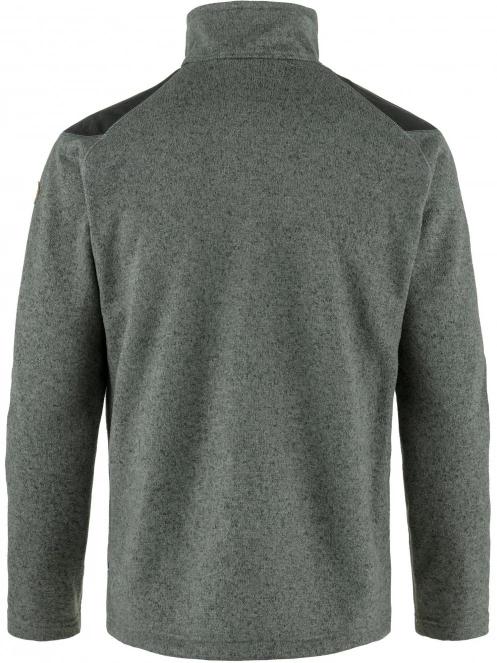 Fjallraven Buck Fleece M férfi polár pulóver szürke színben 3