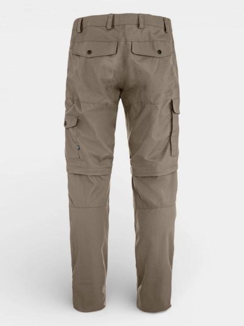 Fjallraven Karl Pro Zip-off Trousers M férfi túranadrág barna színben 3