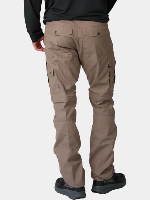Fjallraven Karl Pro Zip-off Trousers M férfi túranadrág barna színben 4