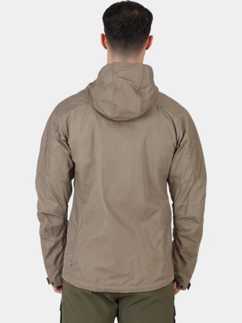 Fjallraven Sten Jacket M férfi átmeneti kabát barna színben 4