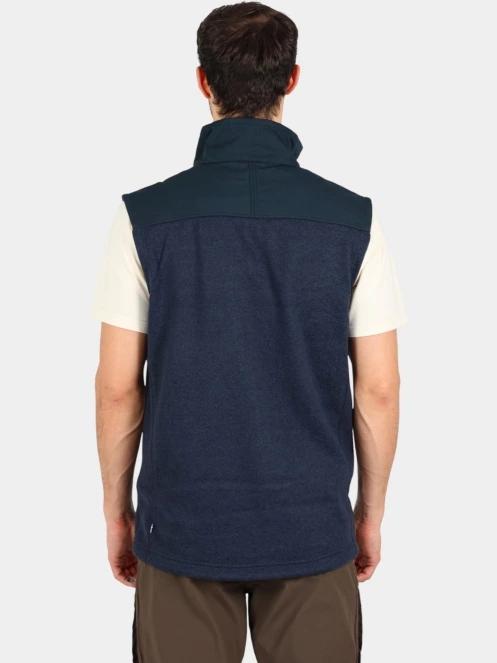 Fjallraven Buck Fleece Vest M férfi polár mellény sötétkék színben 4