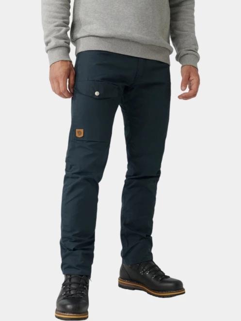 Fjallraven Greenland Jeans M Reg férfi túranadrág sötétkék színben 2