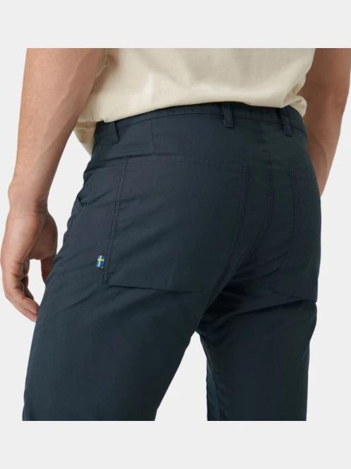 Fjallraven Greenland Jeans M Reg férfi túranadrág sötétkék színben 7