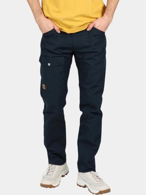 Fjallraven Greenland Jeans M férfi túranadrág sötétkék színben 2