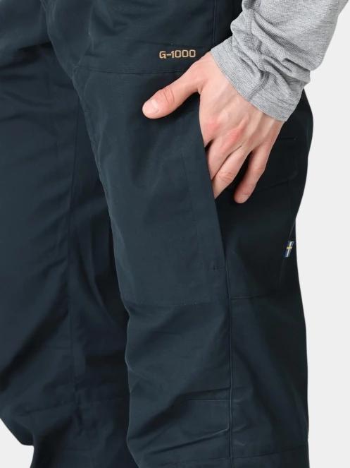Fjallraven Karl Pro Trousers M férfi túranadrág sötétkék színben 6