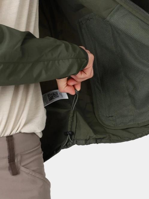 Fjallraven High Coast Wind Jacket M férfi széldzseki sötétzöld színben 8