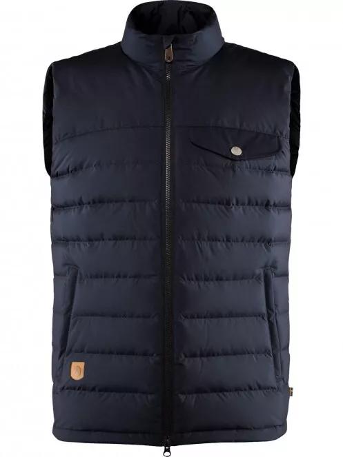 Fjallraven Greenland Down Liner Vest M férfi mellény sötétkék színben 2