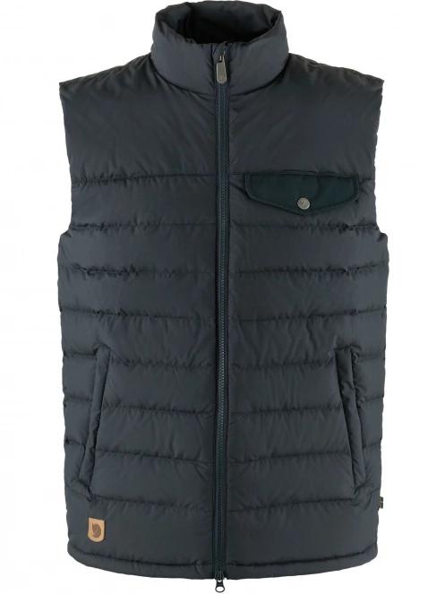 Fjallraven Greenland Down Liner Vest M férfi mellény sötétkék színben 2