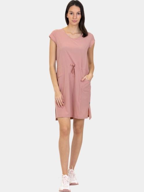 Fjallraven High Coast Lite Dress W női nyári ruha rózsaszín színben 5