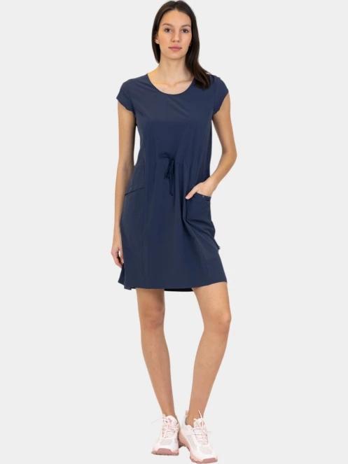 Fjallraven High Coast Lite Dress W női nyári ruha sötétkék színben 5