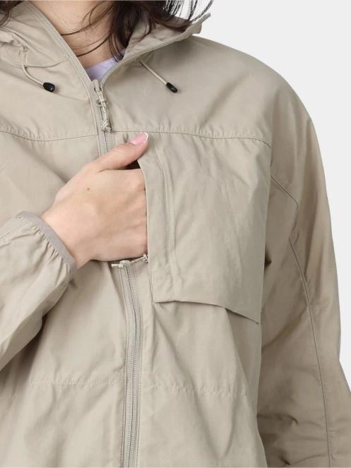 Fjallraven High Coast Wind Jacket W női széldzseki homok színben 6