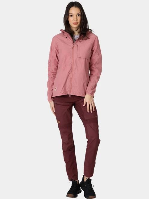 Fjallraven High Coast Wind Jacket W női széldzseki rózsaszín színben 5