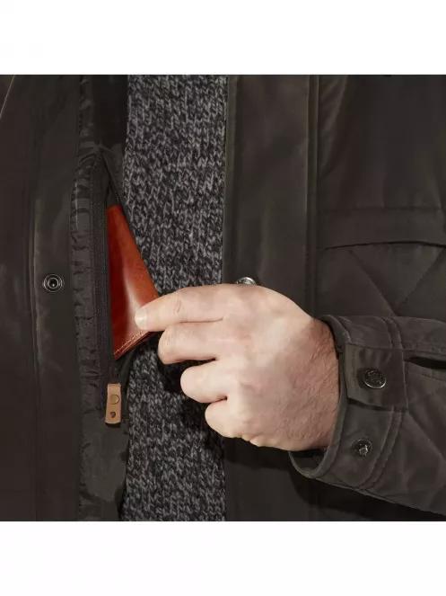 Fjallraven Övik Wool Padded Jacket M férfi utcai kabát oliva színben 6