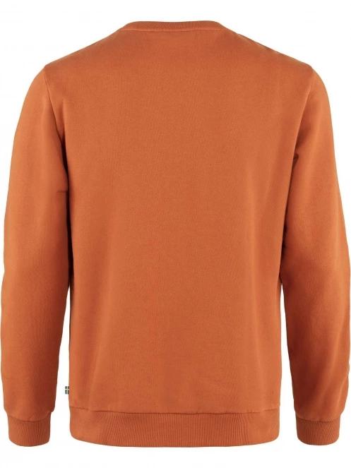 Fjallraven Fjällräven Logo Sweater M férfi pulóver narancssárga színben 3