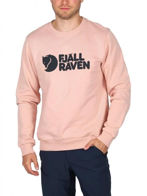 Fjallraven Fjällräven Logo Sweater M férfi pulóver rózsaszín színben 2