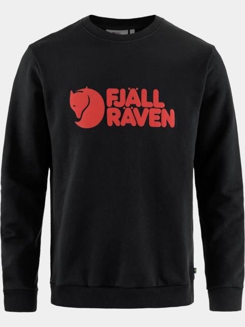 Fjallraven Fjällräven Logo Sweater M férfi pulóver fekete színben 2