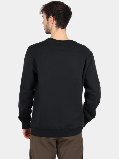 Fjallraven Fjällräven Logo Sweater M férfi pulóver fekete színben 4
