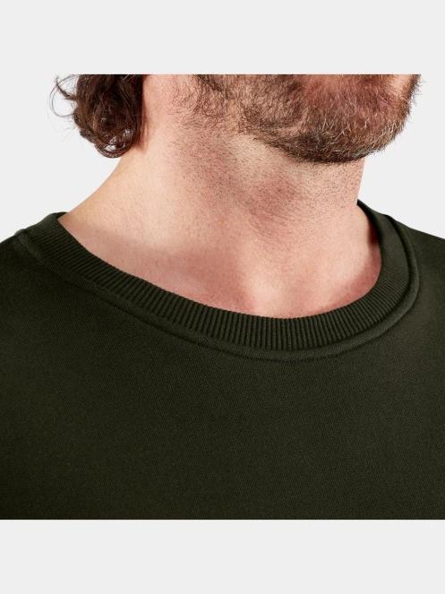Fjallraven Fjällräven Logo Sweater M férfi pulóver zöld színben 5
