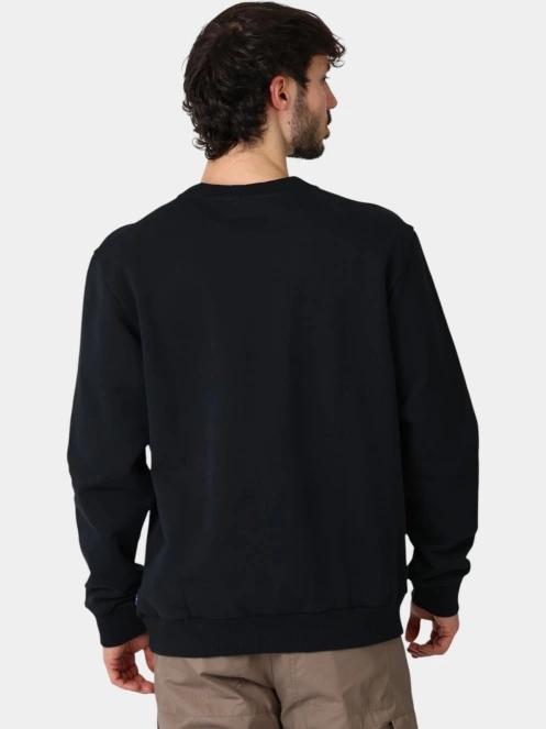 Fjallraven Fjällräven Logo Sweater M férfi pulóver fekete színben 4