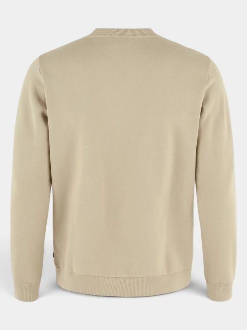 Fjallraven Fjällräven Logo Sweater M férfi pulóver homok színben 3