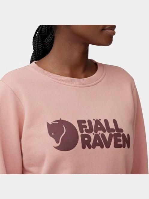 Fjallraven Fjällräven Logo Sweater W női pulóver rózsaszín színben 4