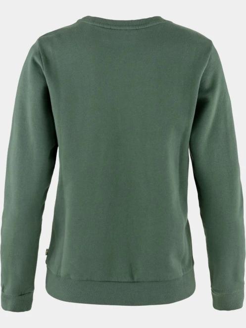 Fjallraven Fjällräven Logo Sweater W női pulóver zöld színben 3