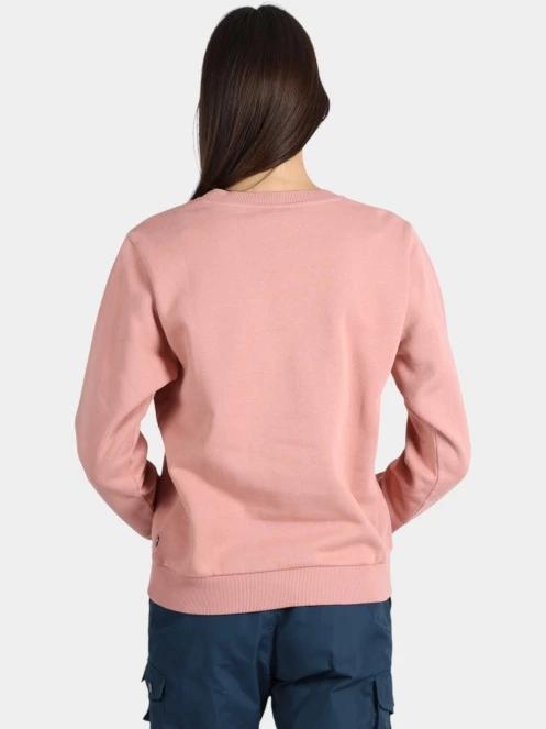 Fjallraven Fjällräven Logo Sweater W női pulóver rózsaszín színben 4