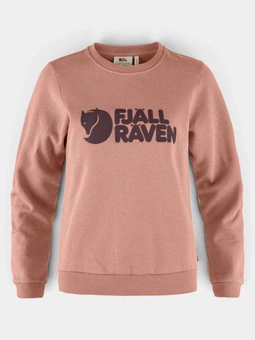 Fjallraven Fjällräven Logo Sweater W női pulóver rózsaszín színben 6