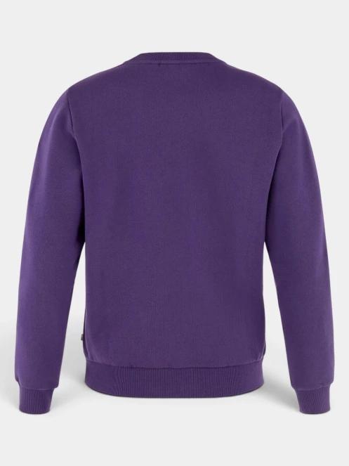 Fjallraven Fjällräven Logo Sweater W női pulóver lila színben 3