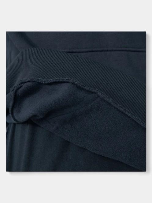 Fjallraven Fjällräven Logo Hoodie M férfi kapucnis pulóver sötétkék színben 6