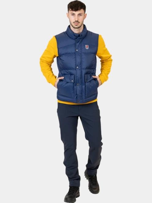 Fjallraven Expedition Down Lite Vest M férfi mellény sötétkék színben 5