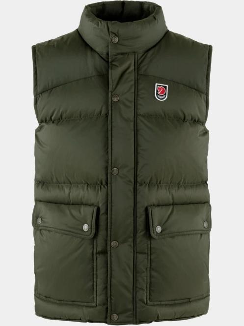 Fjallraven Expedition Down Lite Vest M férfi mellény zöld színben 2