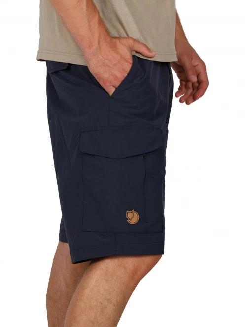 Fjallraven Travellers MT Shorts M férfi rövidnadrág sötétkék színben 6