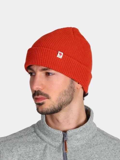 Fjallraven Fjällräven Tab Hat kötött sapka piros színben 5