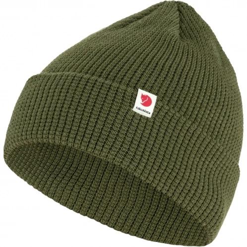 Fjallraven Fjällräven Tab Hat kötött sapka oliva színben 2