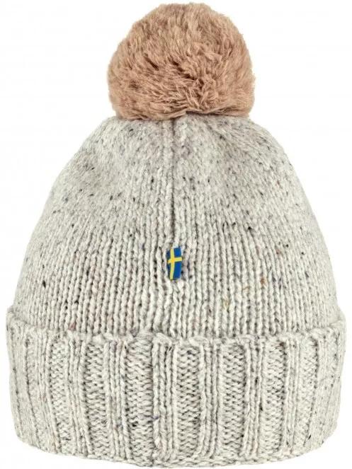 Fjallraven Övik Pom Hat bojtos sapka fehér színben 3