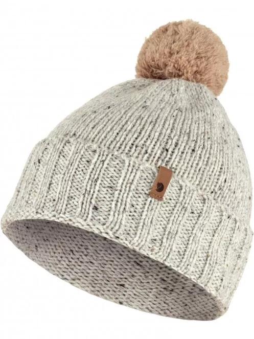 Fjallraven Övik Pom Hat bojtos sapka fehér színben 4