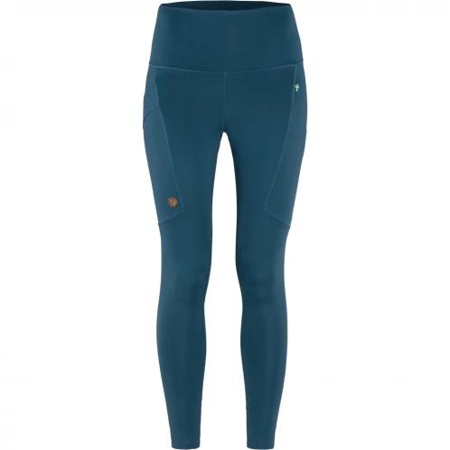 Fjallraven Abisko Tights W női sportnadrág kék színben 2