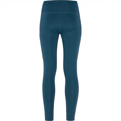 Fjallraven Abisko Tights W női sportnadrág kék színben 3