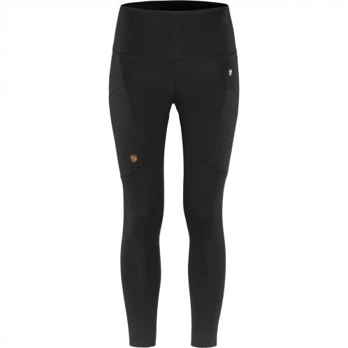 Fjallraven Abisko Tights W női sportnadrág fekete színben 2