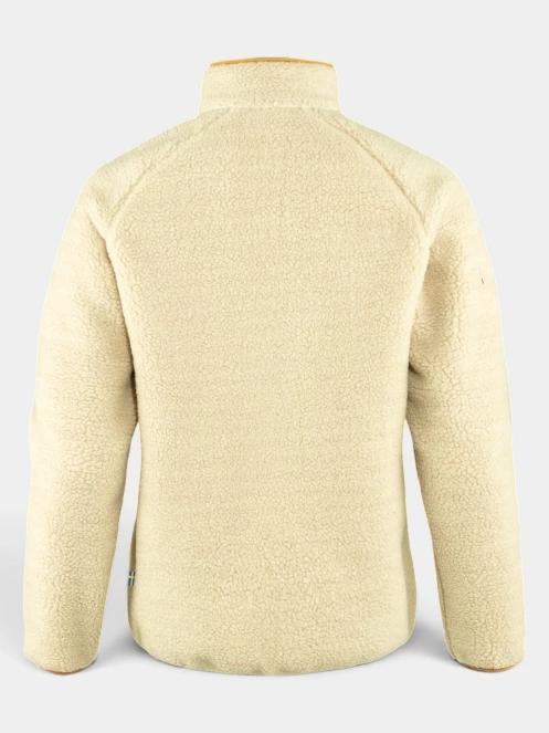 Fjallraven Vardag Pile Fleece W női polár pulóver homok színben 3