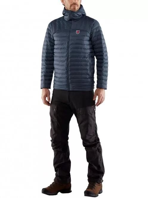 Fjallraven Expedition Lätt Hoodie M férfi télikabát sötétkék színben 2