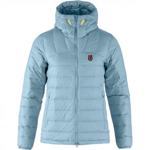 Fjallraven Expedition Pack Down Hoodie W női pehelykabát világoskék színben 2