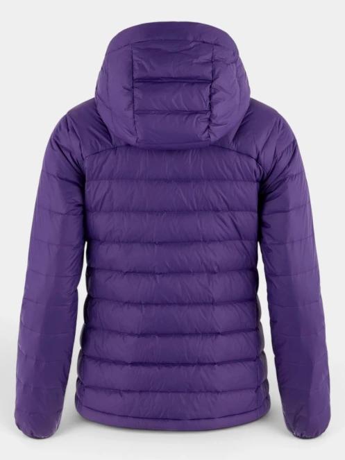 Fjallraven Expedition Pack Down Hoodie W női pehelykabát lila színben 3