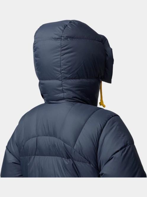 Fjallraven Expedition Long Down Parka W női pehelykabát sötétkék színben 12