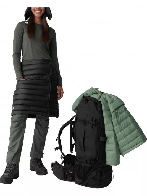 Fjallraven Expedition Pack Down Skirt női túraszoknya fekete színben 5