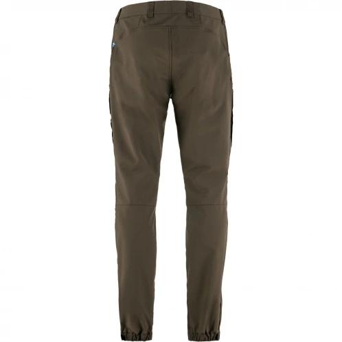 Fjallraven Keb Agile Trousers M férfi túranadrág oliva színben 3